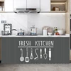 No Punching Cabinet Curtains Velcro Curtain Decorative Wardrobe Bookcase Curtain Cupboard Covering Cloth for Kitchen 3