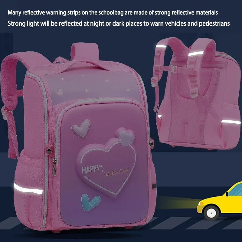 Boy School Backpack with Lunchbox School Child Elementary Student Bags Girls Waterproof Astronaut School Bags Bookbags 3