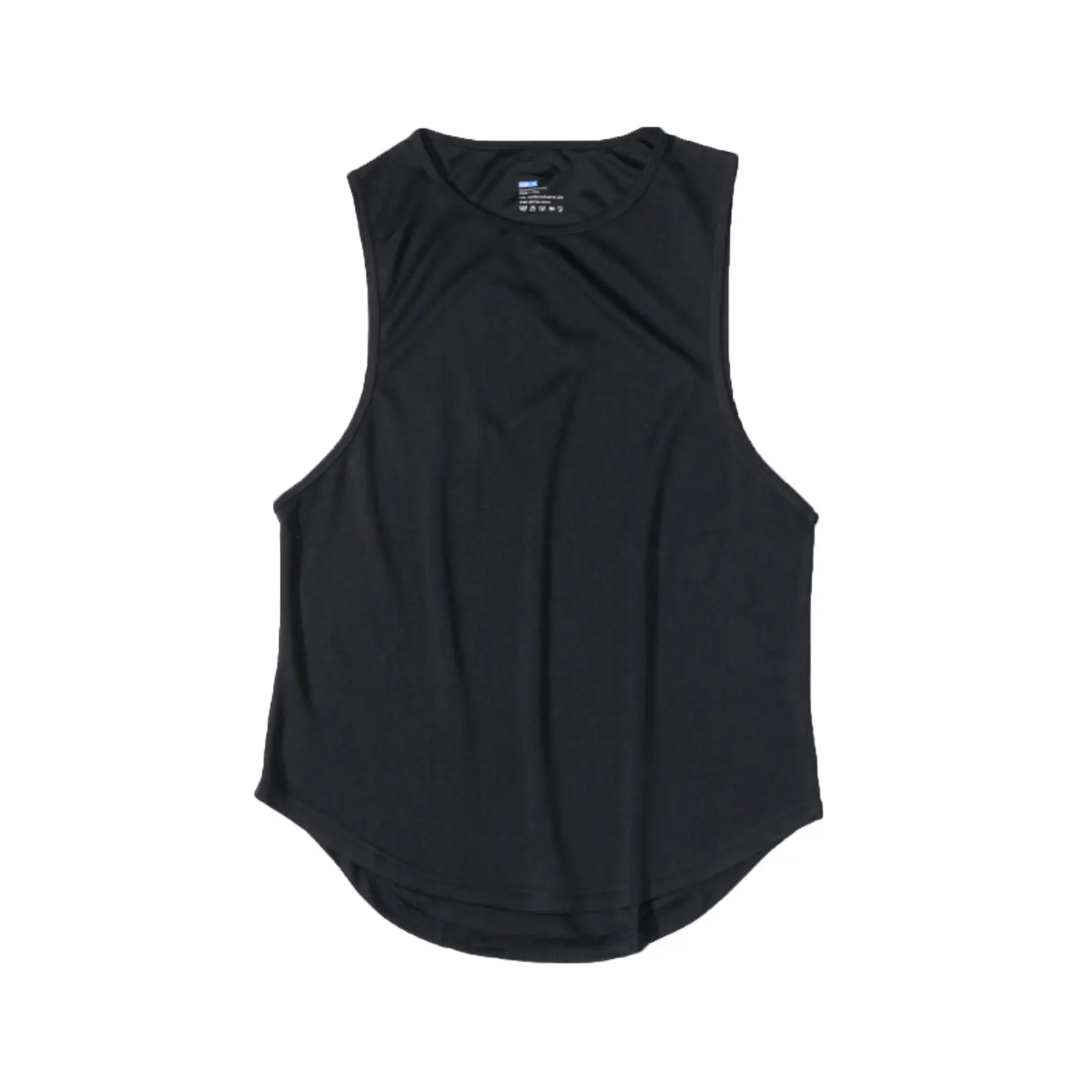 

Men s Quick Dry Running Tank Top Round Neck Sleeveless Muscle Workout Gym Fitness Training Sport T Shirt Vest