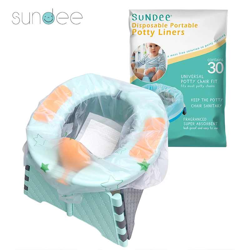 Potty Training Toilet Seat Bin Bags Universal Travel Potty Liner