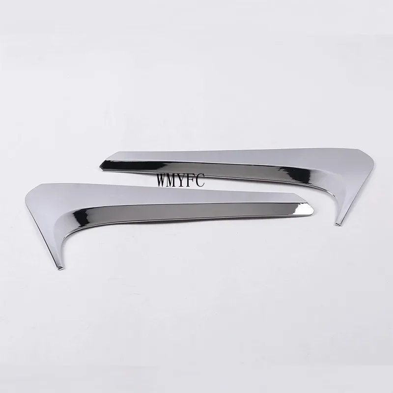 ABS Car Rear Windows Pillar Spoilers Wings Cover Trim Car Styling Accessory For Toyota Highlander 2015
