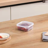 Boîte de conservation alimentaire pour réfrigérateur, conteneur scellé étanche, organisateur de congélateur pour viande, fruits et légumes, 2/5 pièces 5