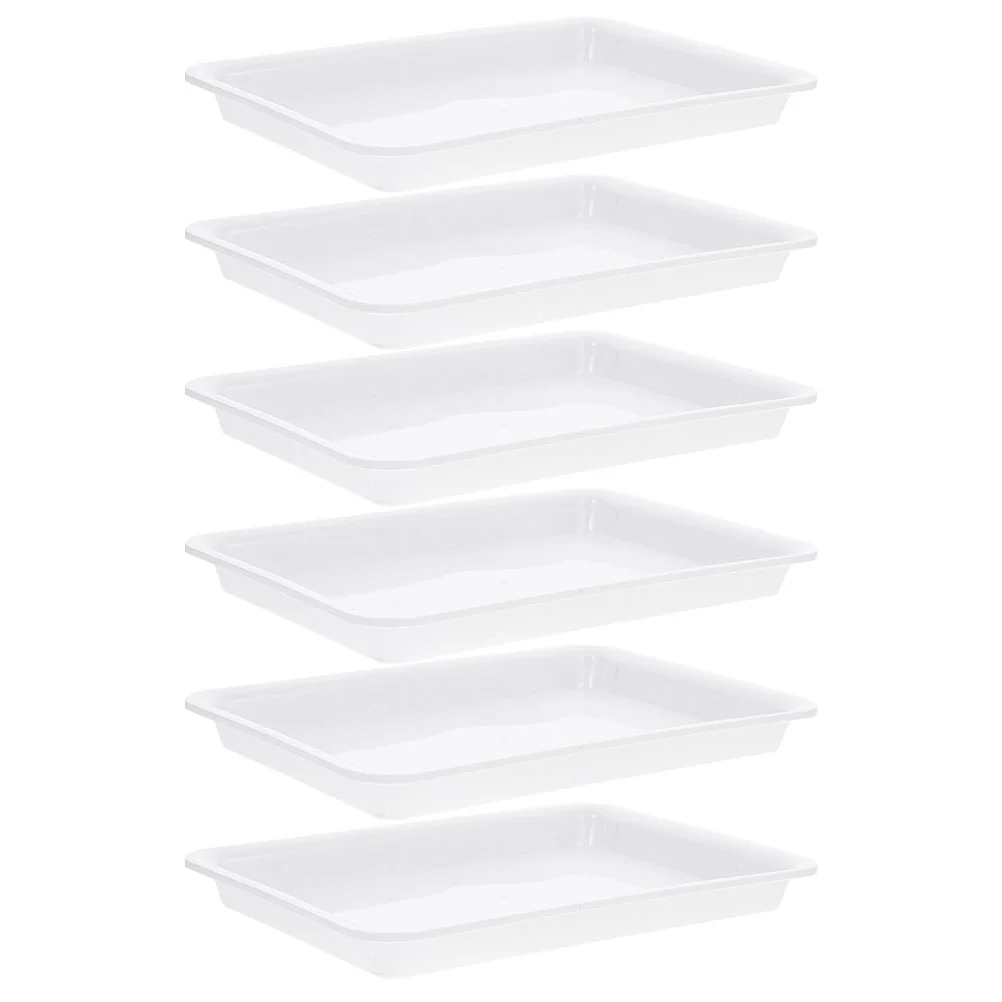 

Flower Pot Tray Plants Water Drip Trays for Potted Pots Plastic Plates to Catch Indoor Saucers Houseplants