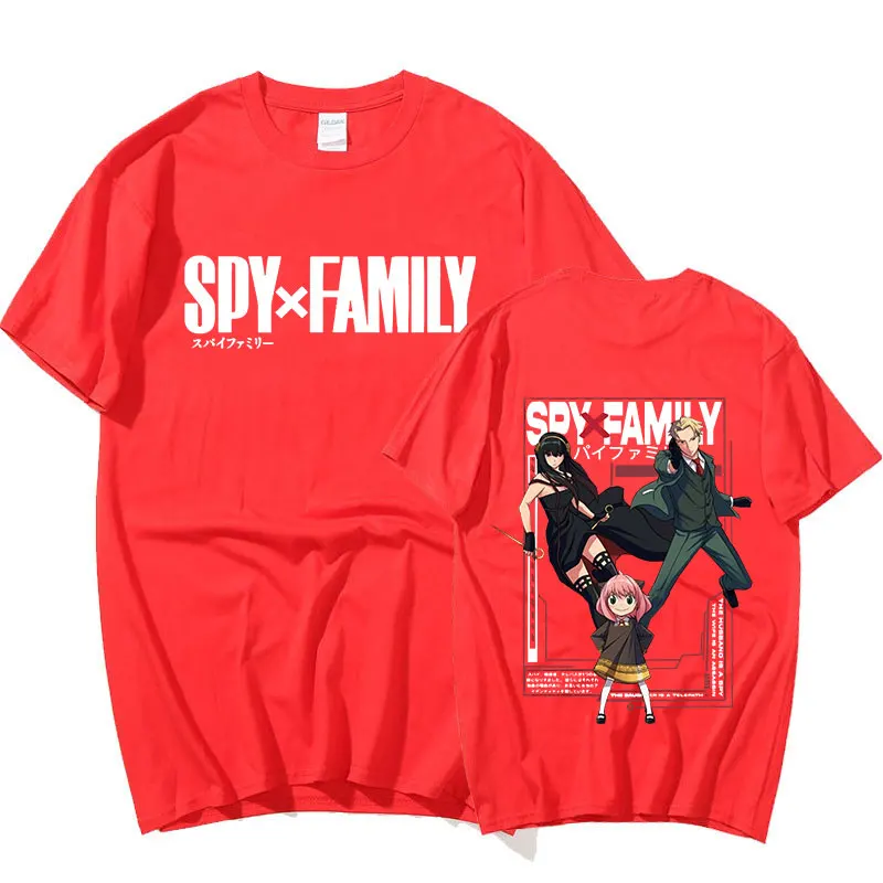 SPY x FAMILY Unisex T-Shirt for Men & Women Anime, Loid, Yor, Anya, Bond,  Forger