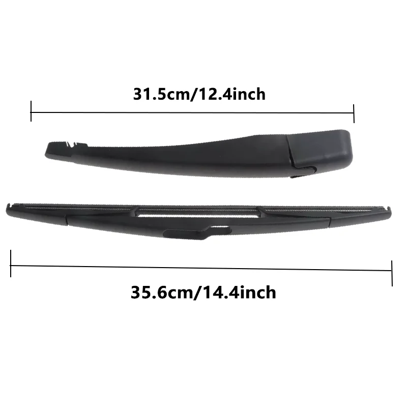 2pcs Rear Windshield Wiper Arm Blade Set For Ford Edge 2007 2008 2009 2010 2011 2012 2013 9T4Z17526A 2