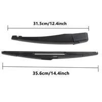 2pcs Rear Windshield Wiper Arm Blade Set For Ford Edge 2007 2008 2009 2010 2011 2012 2013 9T4Z17526A 2