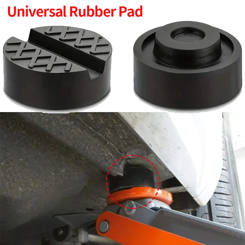 

Универсальная подъемная стойка для автомобильного домкрата, резиновые прокладки, опорный блок, черная шлицевая напольная накладка, рамка, переходник, ножничный домкрат, рамка