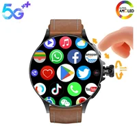 Goldenspike GT200 Android Smartwatch 1.95'' AMOLED 750x750 Resolution Rotary Camera GPS WiFi Touch Encoder SIM Card Support 1
