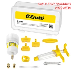 Universal Bicycle Hydraulic Disc Brake Oil Bleed Kit - Comprehensive Bike Brake Repair Tools Set (ONLY FOR SHIMANO)