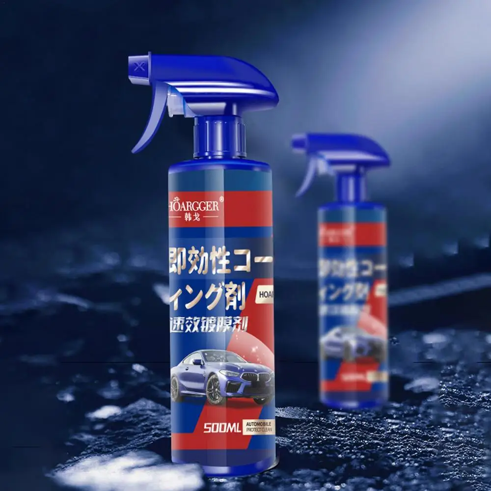 3 In 1 Keramik Auto Beschichtung Spray 500ml Hohe Schutz Schnelle  Beschichtung Spray Keramik Auto Wachs Polnischen Spray Kunststoff teile  Renovieren