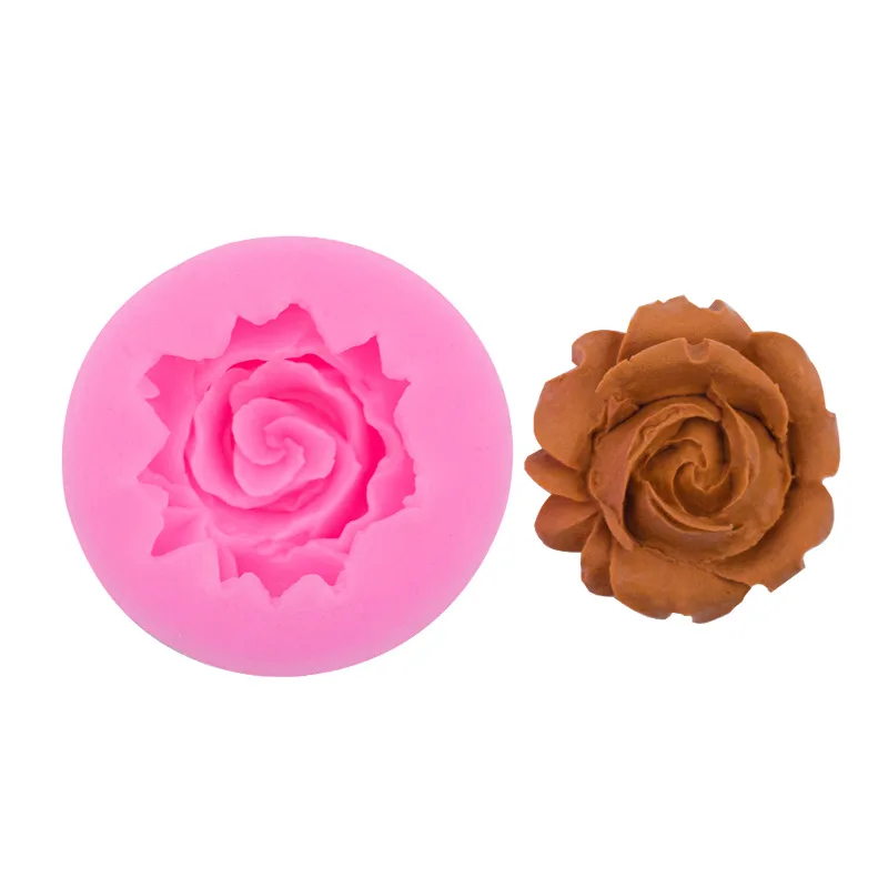 

Daisy Rose Poppy Flower Silicone Mold Cupcake Topper Clay Resin Cake Decorating Tools Chocolate Candy Moulds For Kitchen Baking
