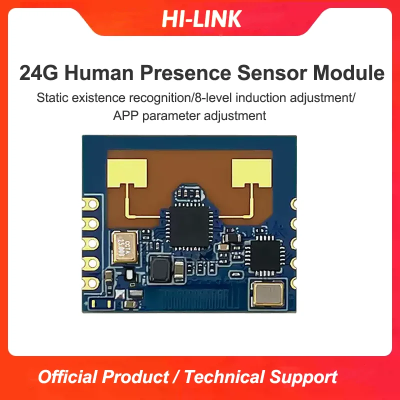 Present Sensor Module Pit Hi-Link New Cheap Household HLK-LD2401 24GHz mmWave FMCW Human Presence ...