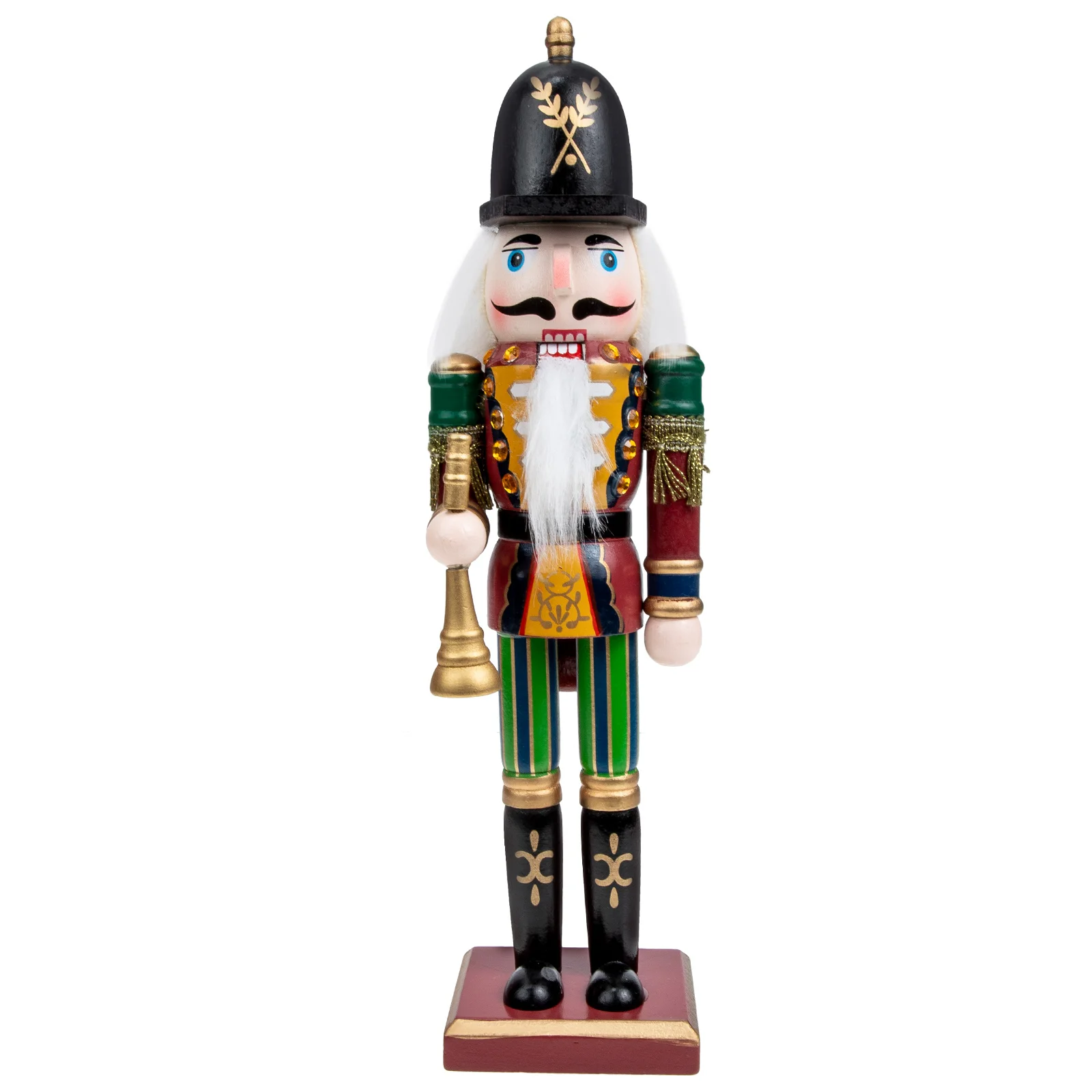 

Wooden Christmas Nutcracker Desktop Decor Calendar Advent Nutcrackers Xmas Ornament Inflatable Toddler Christmas For kids