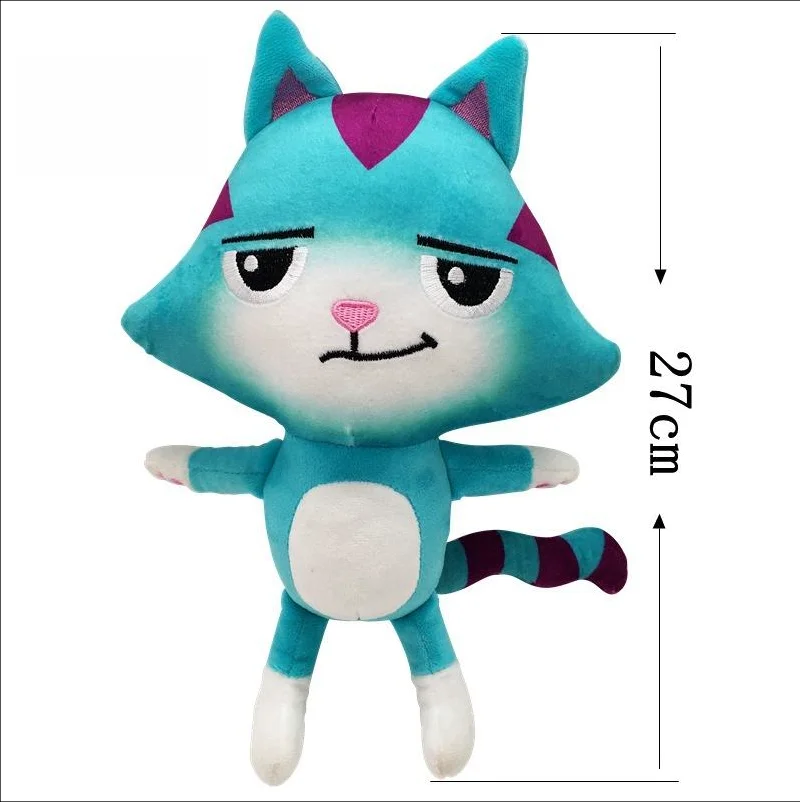 Charming Gabby Dollhouse Mermaid Cat Plush Toy