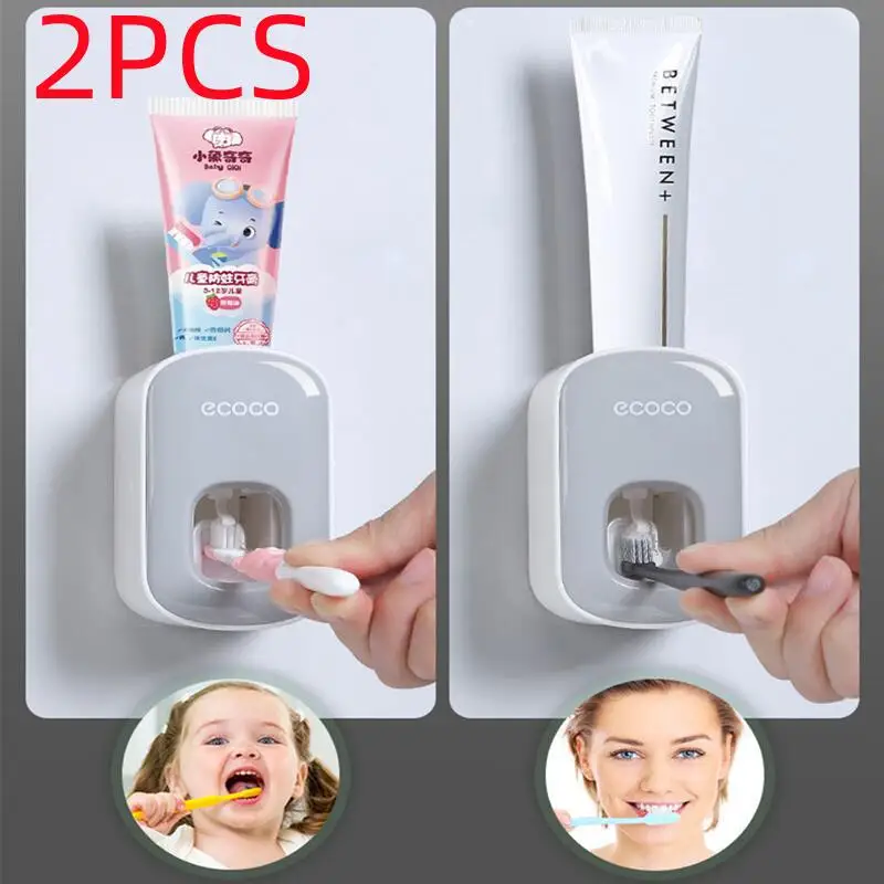 ECOCOAutomaticToothpasteDispenserWallMountBathroomBathroom