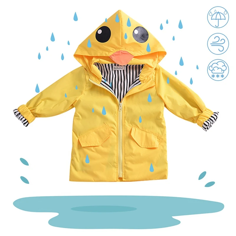 Chubasquero Niña Admireme Chaqueta De Lluvia De Pato Para Bebu00e9