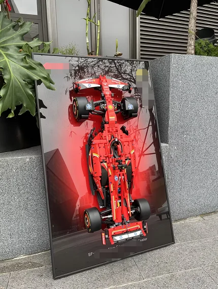 Display Wallboard for Lego 42207 Ferrari SF-24 F1,Adult