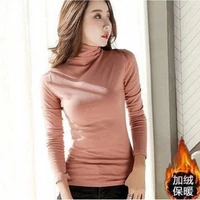 2Pcs Breastfeeding Pregnancy Women T-shirt With Invisible Double Zipper Autumn Fleece Underwear Nursing Tops Maternity Clothing 1