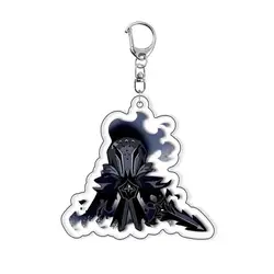 Cartoon Character Acrylic Keychain - Fun Decoration and Pendant Gift (5)