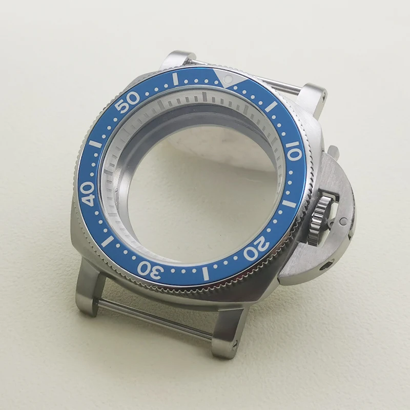 42mm Silber NH35 Uhrengehäuse Transparente Rückseite Passend für NH35 NH36 4R 7S26 Uhrwerk Mode Lünette Einsatz Herrenuhrengehäuse – Detail 8
