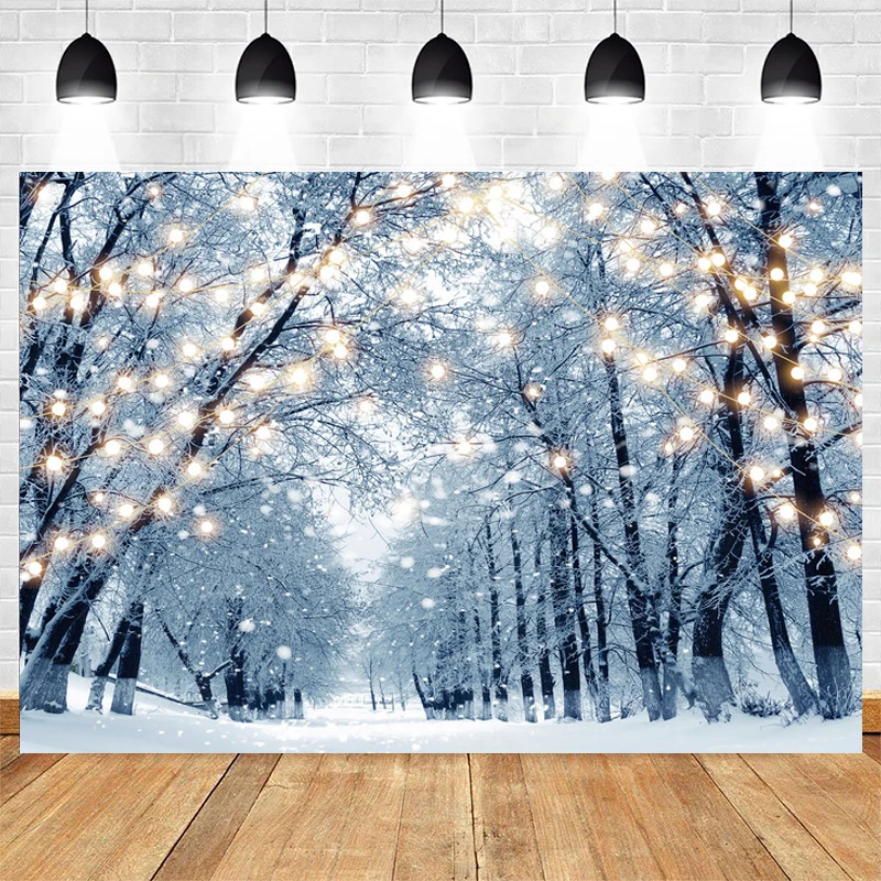 1x Christmas Photography Background Cloth Christmas Tree Snowman Pattern New Year&s Party Photography Props Backgrou