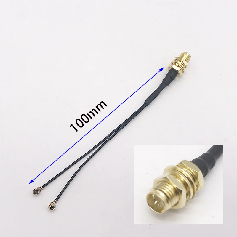 Dual IPX1 zu SMA Buchse Konverter Adapter Kabel für DJI O3 Air Unit FPV Freestyle VTX Antenne DIY Teile – Detail 8