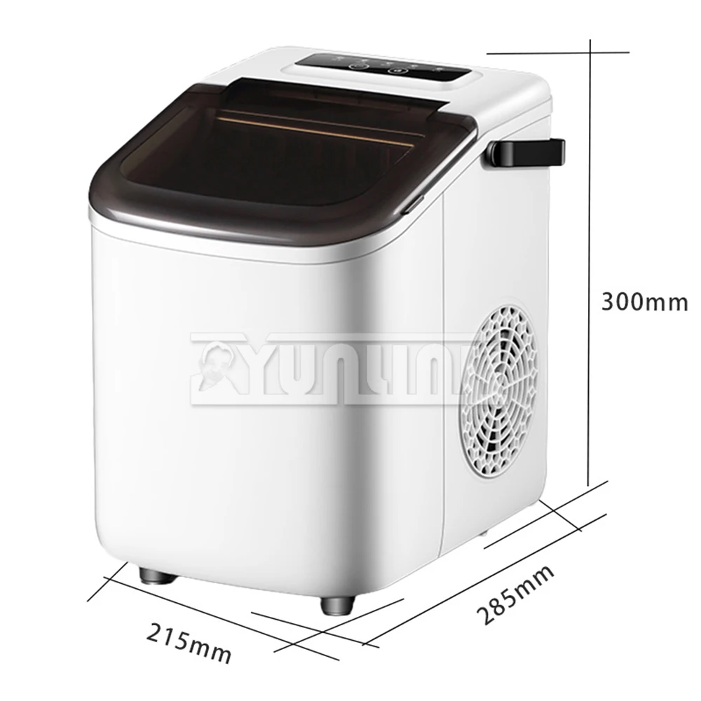 Version Ice Maker Machine Auto-Cleaning