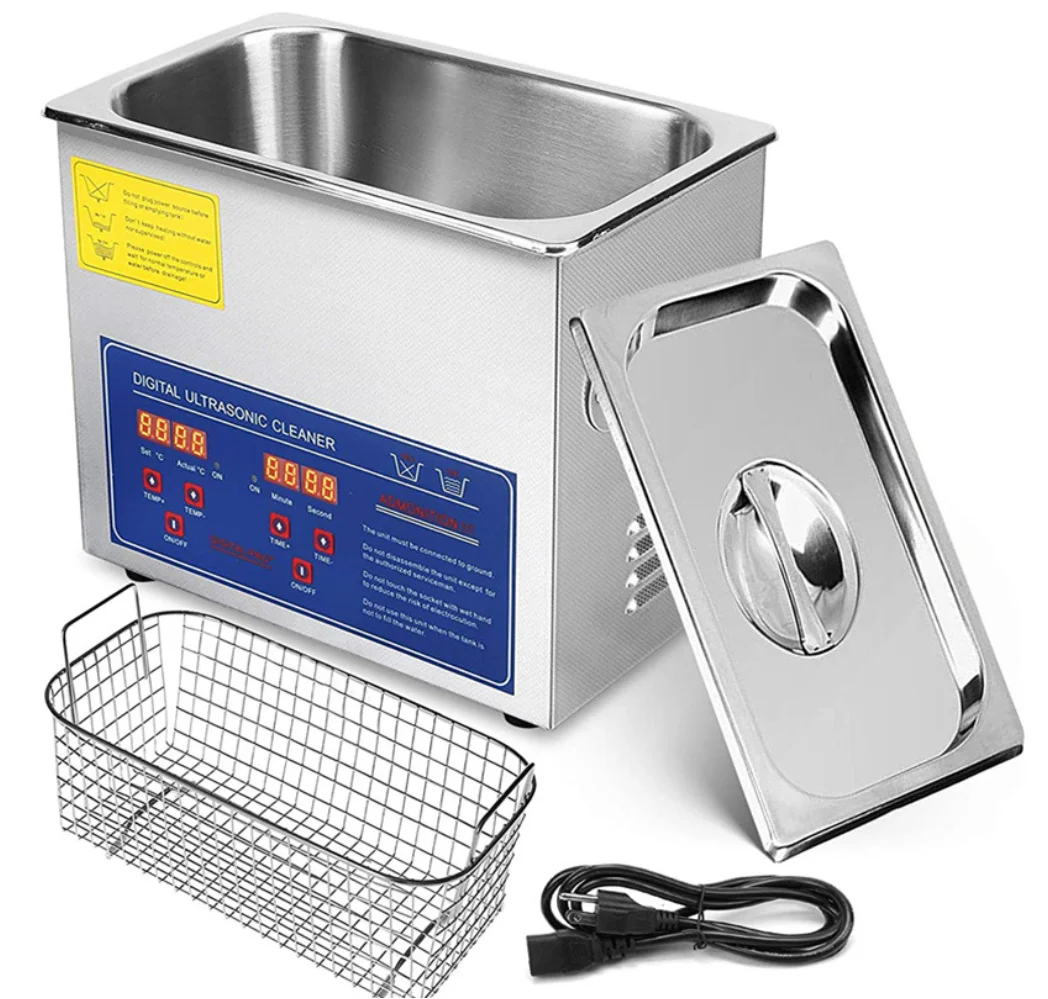 Stainless Steel 3L Industrial Grade Powerful Ultrasonic Cleaner for  Watchmaker Digital Ultrasonic Cleaner - AliExpress