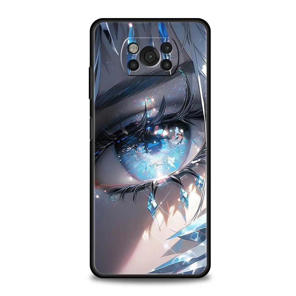 Cartoon Cute Eyes Art Soft Phone Case Cover
