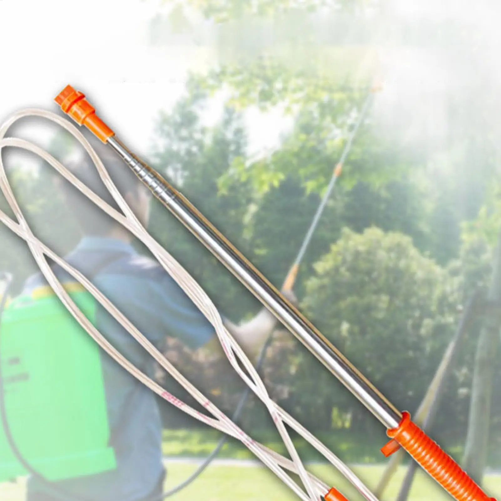 Sprühstab Teleskopischer Gartensprühstab Landwirtschaftliches Elektrisches Sprühgerät Zubehör für Garten Hof Rasen – Detail 3