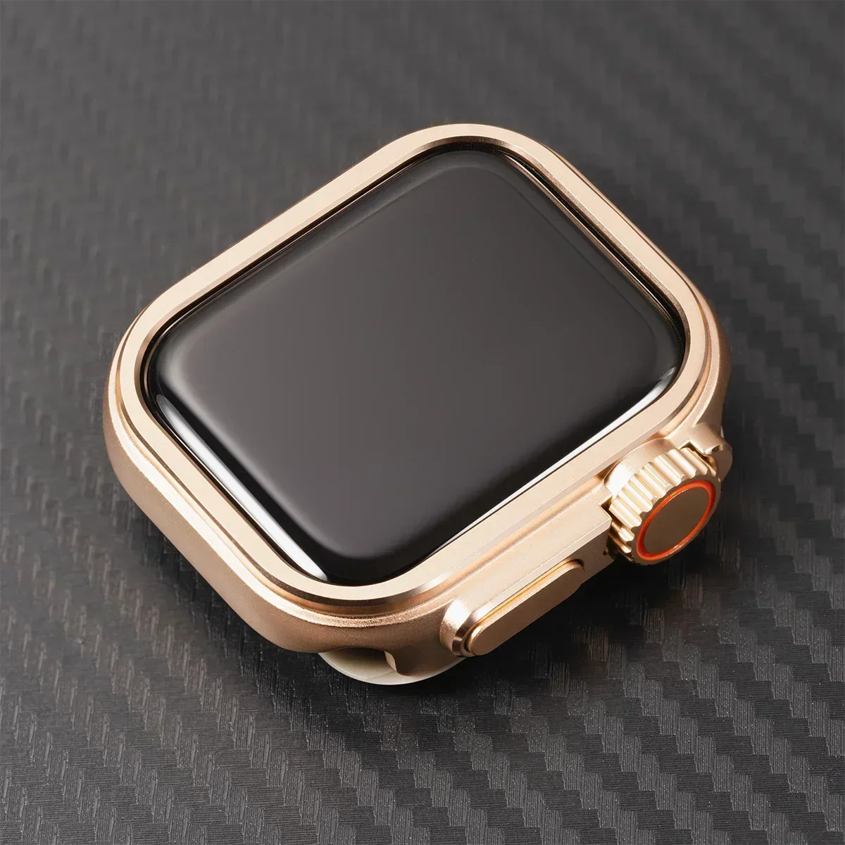 Zinc Alloy Protective Case for Smartwatch - Hard Metal Shell Cover