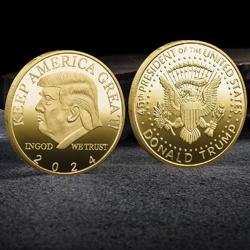Coin Us President Donald Trump Commemorative Coins Trump Coin