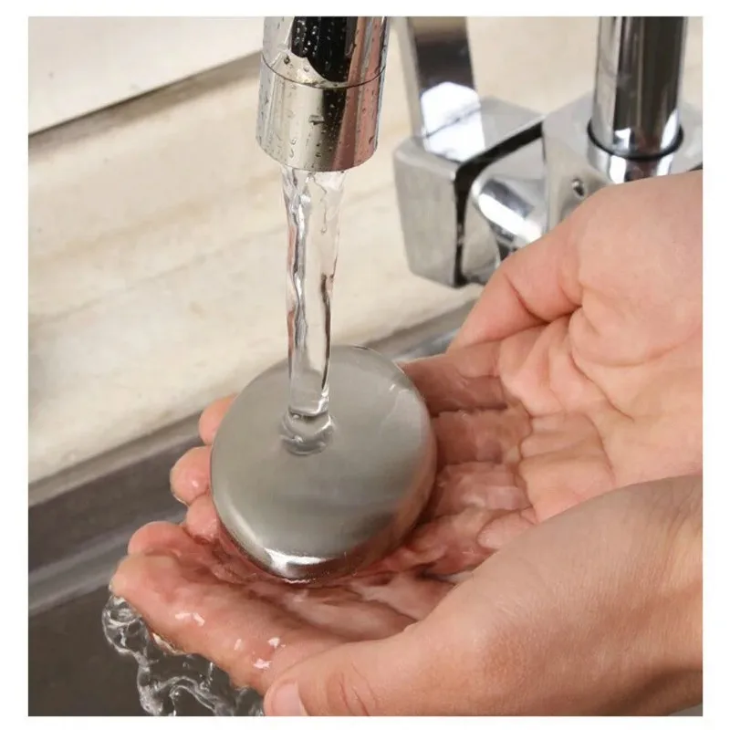 Stainless Steel Soap Hand Odor Remover Bar Soap Garlic Deodorize Gadget Tools Kitchen Bar Eliminating Odor Remover