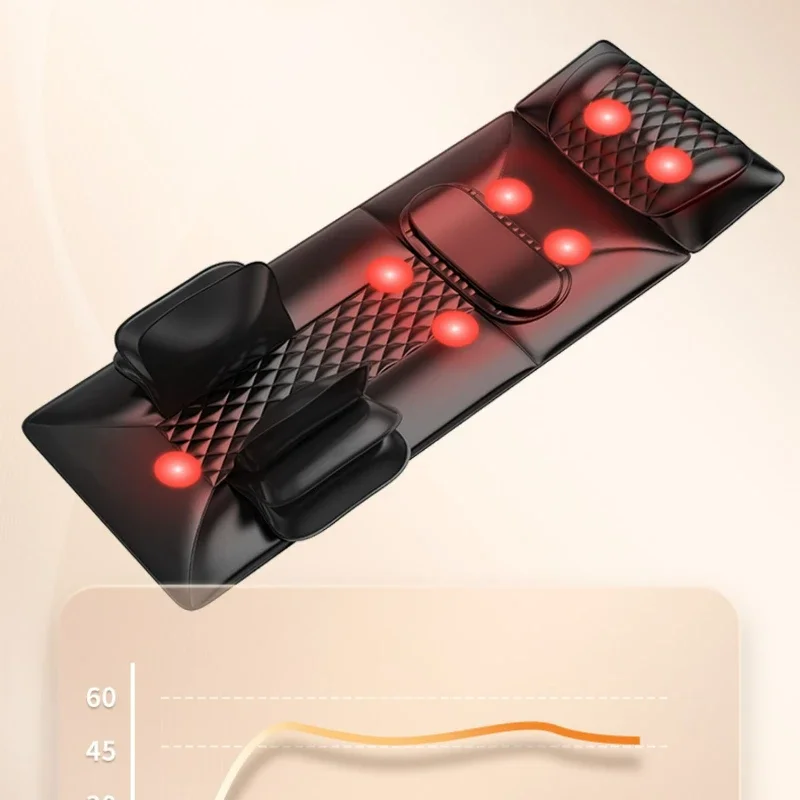 

Intelligent Massage Mattress Whole-Body Multi-Functional Kneading Shoulder Back Heat Electric Massage Cushion