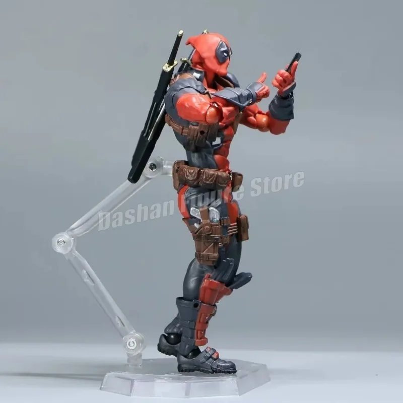 【デッドプール】アクションフィギュア リボルテック デッドプールのアクションフィギュア,PVCコレクターアクション