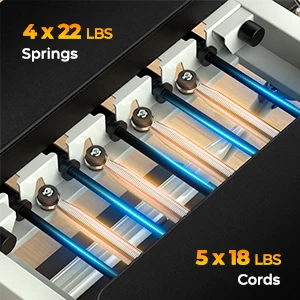 Dual Resistance Springs and Cords