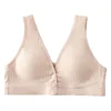Pure Cotton Nursing Bra Women's Breastfeeding Maternity Underwear Women Pregnancy Plus Size Bralette Gather Crop Top Women 4