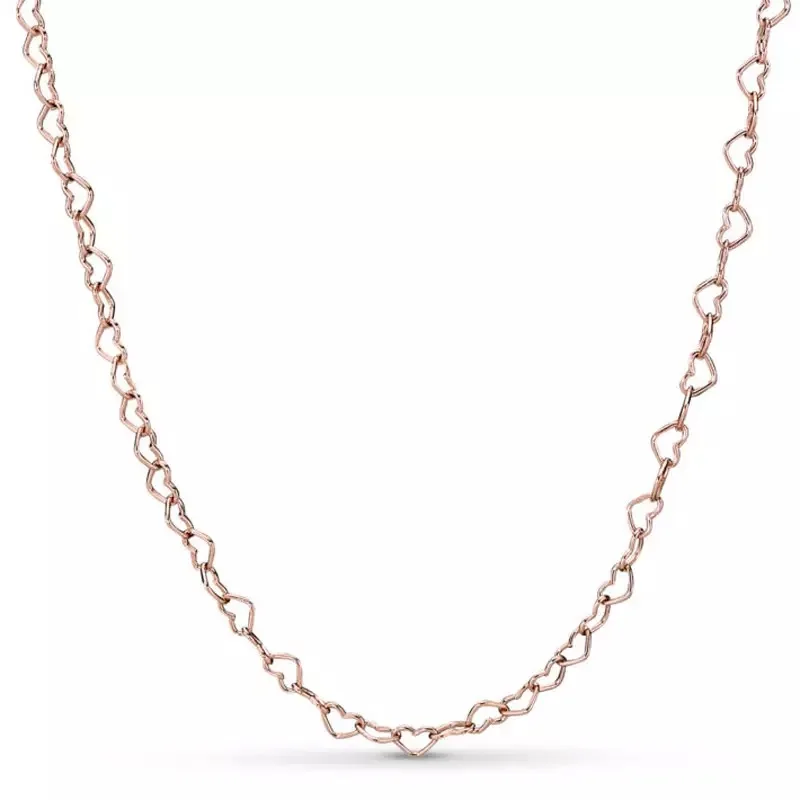 1005 Sterling Silver Classic Collection Sparkle Pendant Basic Adjustable DIY necklace for beautiful gifts of women's jewelry - Image 3