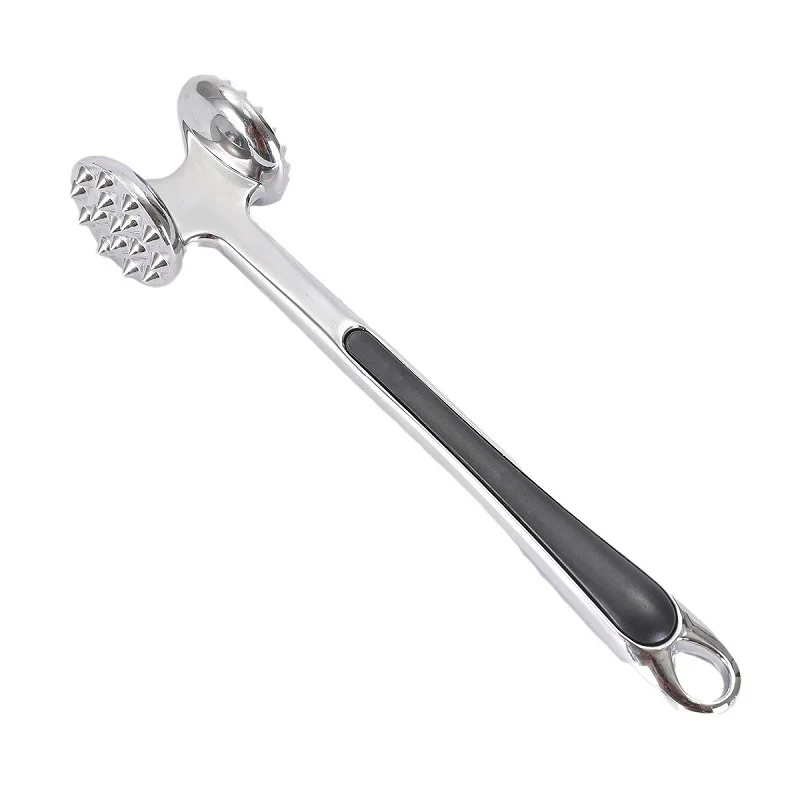 Kitchen Gadgets Multifunction Zinc Alloy Meat Hammer Two Sides Loose Tenderizers Portable Steak Pork Tools 083