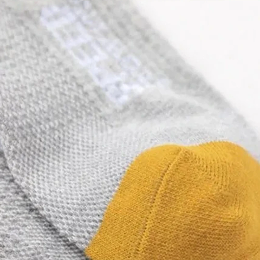 5Pairs Mesh Socks Male High Quality Sports Breathable Non-slip Summer Harajuku Casual Cotton Soft Men Thin Cut Short Ankle Socks
