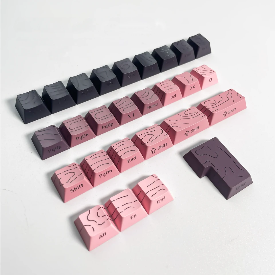 Cherry Height PBT Keycap Set for Mechanical Keyboards