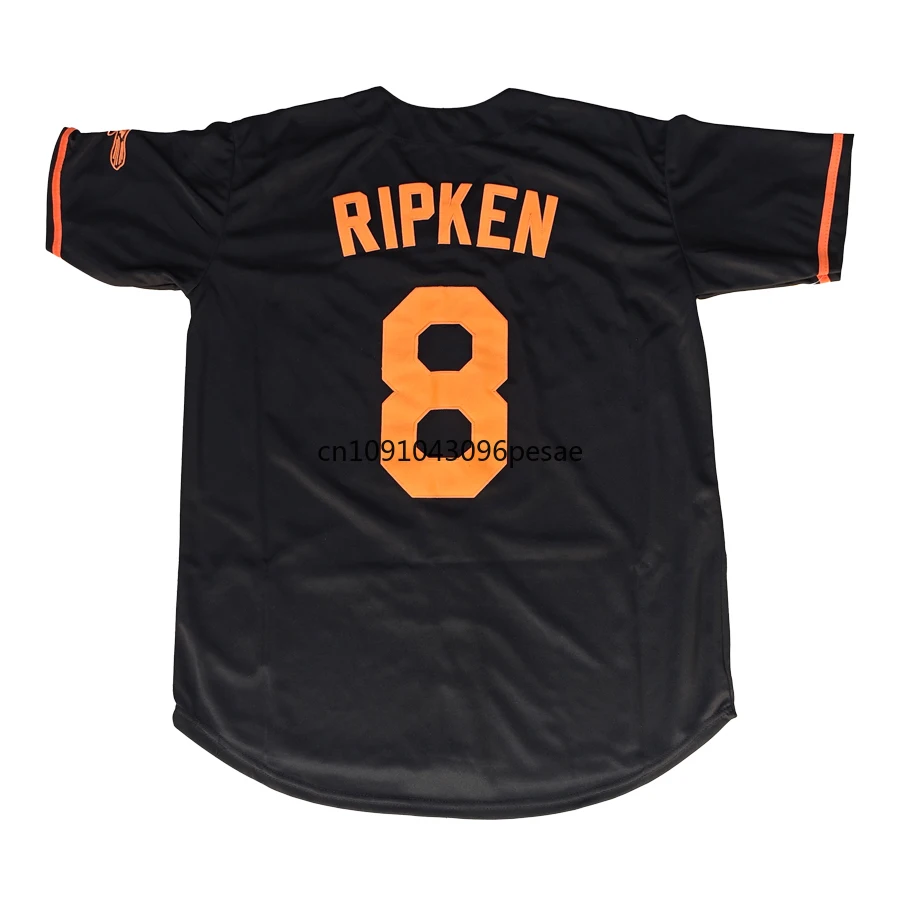 Cal Ripken Jr. Jersey 8 America Baltimore Retro Baseball Jerseys Sport Shirt All Stitched Letters Numbers Us Mens Size M-XXXL