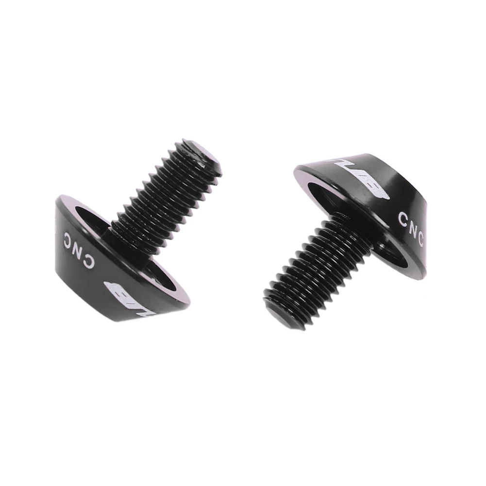 Bicycle Bottle Cage Screws 2pcs Aluminum Mountain Bike Water Bottle Holder Cage Screw Bolts M5x12mm