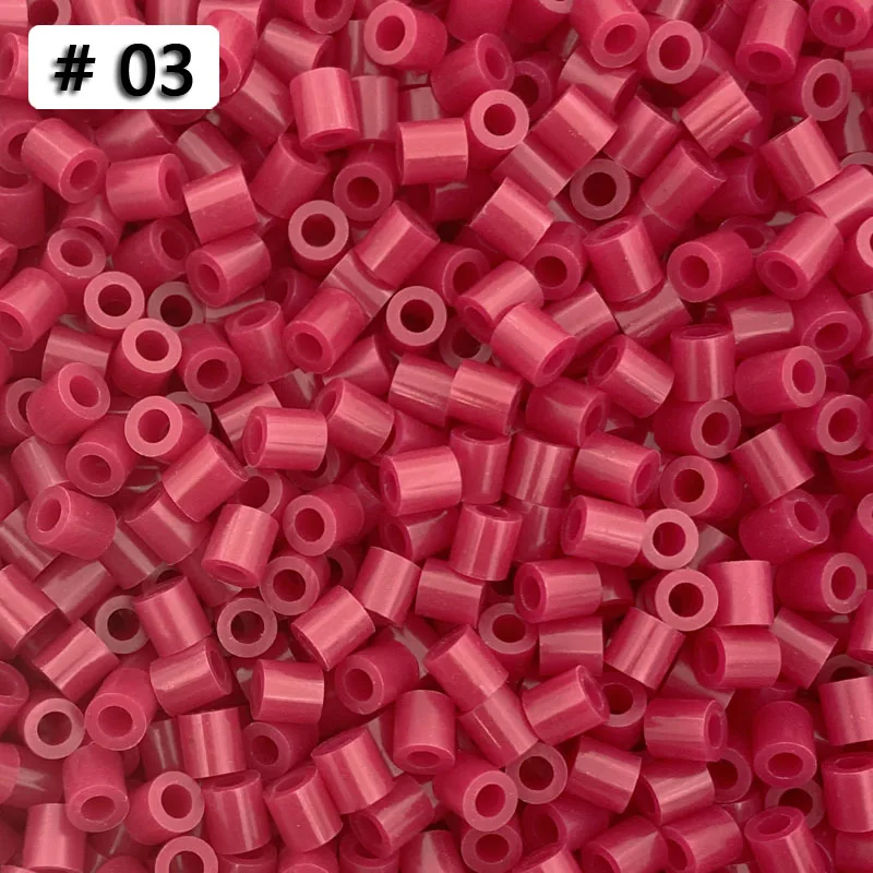 thumbnail image 1 of 1000 piezas de cuentas de hierro de rompecabezas de píxeles de 5 mm para niños, cuentas Perler Hama, bricolaje, regalo hecho a mano de alta calidad, juguete, cuentas fusibles, 1 of 5
