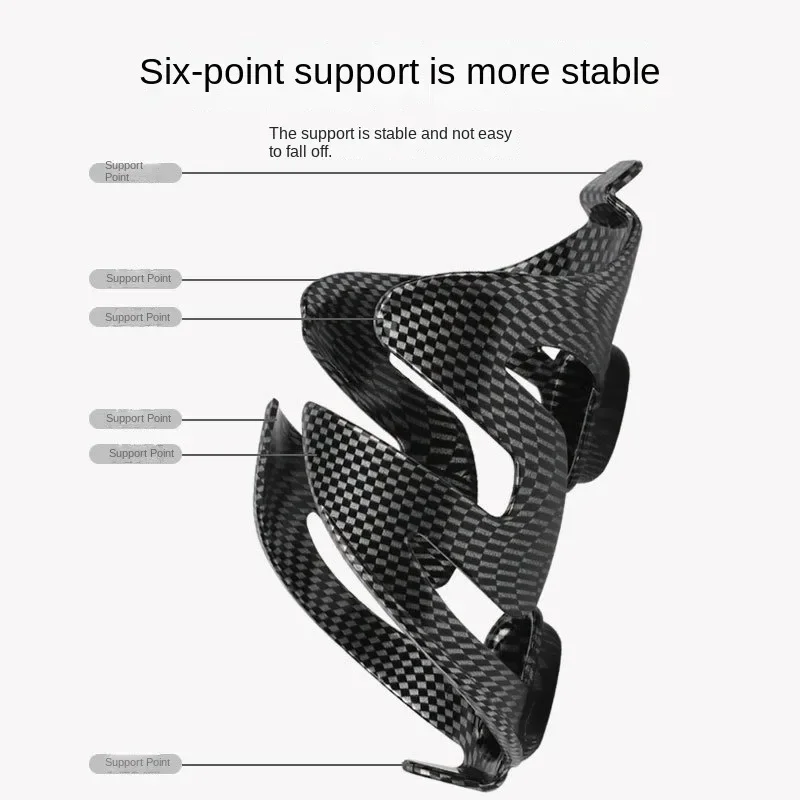 Full Carbon Fiber Water Bottle Cage 1PC Ultra Lightweight Matte Mount for Road MTB Cycling Accessory