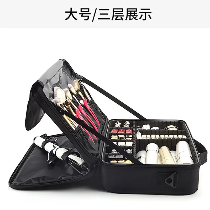 Upgrade Makeup Bag Female Large Capacity Multi-Function Portable Hot Selling Leisure Travel Professional Makeup Artist Bag M804