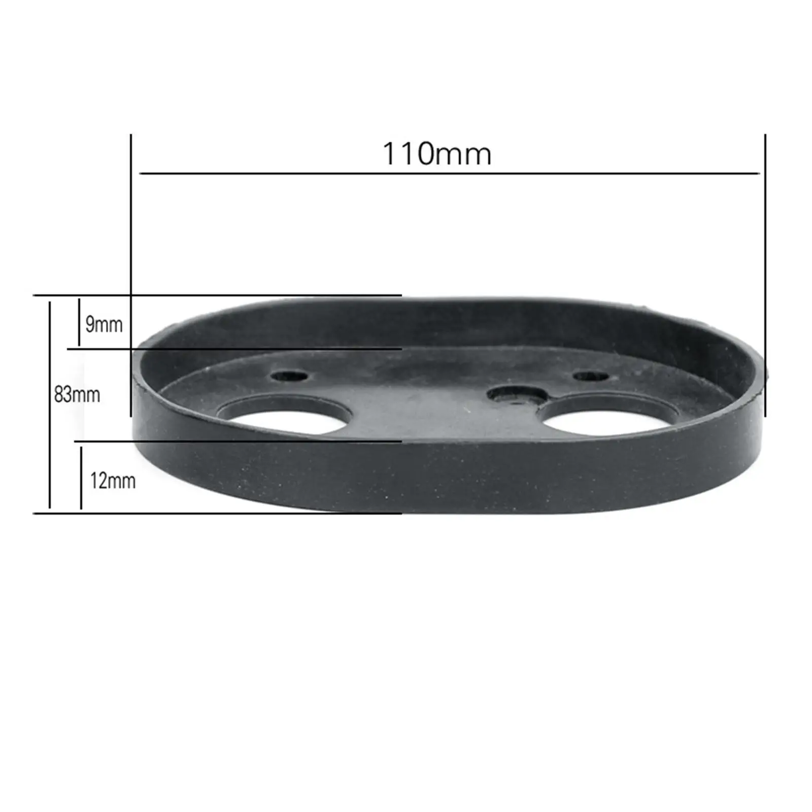 Car Air Diesel Parking Heater Gasket Mat Rubber Parts Replaces Diesel Parking Heater Seal Gasket for Models D4 2kW 5kW