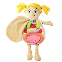 3D Organs Anatomy Model Toy Body Structure Puzzle Doll Human Body Anatomy Awareness Teaching Tools Children Science Learning Kit 1