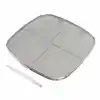 Fryer Splatter Screen 304 Stainless Steel Double Deck Fryer Splatter  for Kitchen Fryer Rotisserie 4