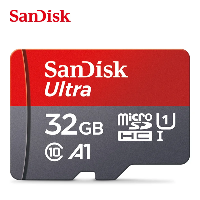 SanDisk 마이크로 tf sd 카드, 스마트폰용 메모리 카드, 클래스 10 TF 카드, 256GB, 32GB, 64GB, 128GB, A1 U1